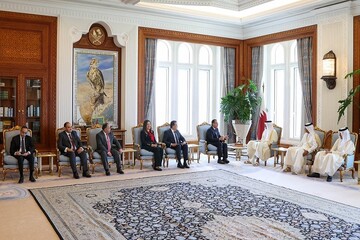 دیدار مقام مصری با امیر قطر و آب شدن یخ روابط دوحه با قاهره