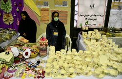 عرضه تولیدات روستاییان و عشایر خراسان جنوبی در نمایشگاه تهران