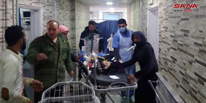کشته شدن ۱۰ شهروند سوری در حادثه انفجار مین به جامانده از داعش