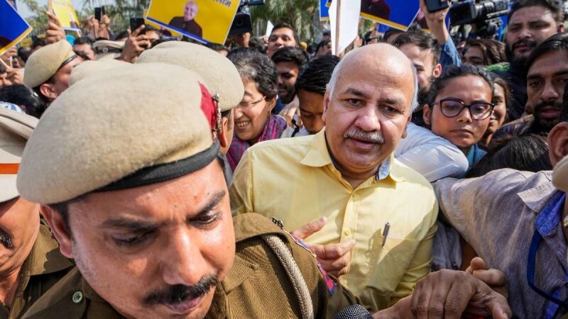دہلی کے نائب وزیر اعلیٰ گرفتار