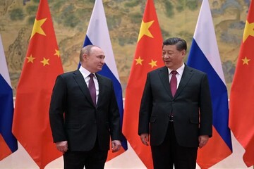 ابراز امیدواری چین برای تقویت همکاری نظامی با روسیه