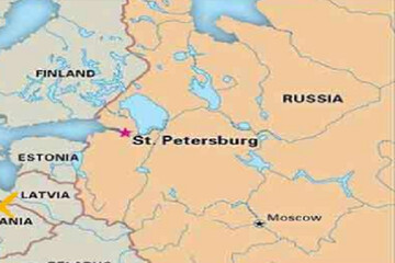 بسته شدن حریم هوایی شهر «سنت پترزبورگ» روسیه