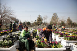 آماده‌سازی فضای شهری مشهد برای استقبال از بهار ۱۴۰۲