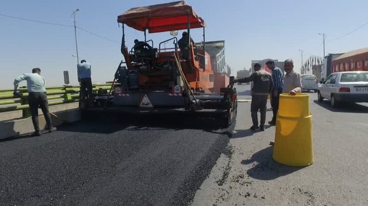 مناسب سازی معابر بازار میوه و تربار سرگذر همدان