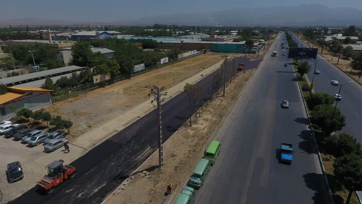 مناسب سازی معابر بازار میوه و تربار سرگذر همدان