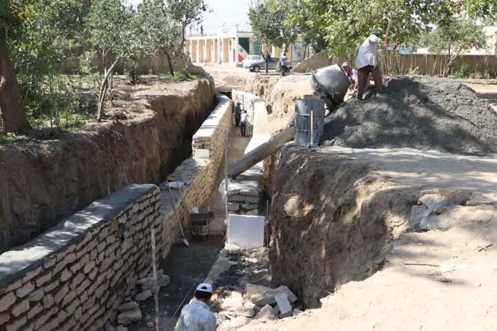 مناسب سازی معابر بازار میوه و تربار سرگذر همدان