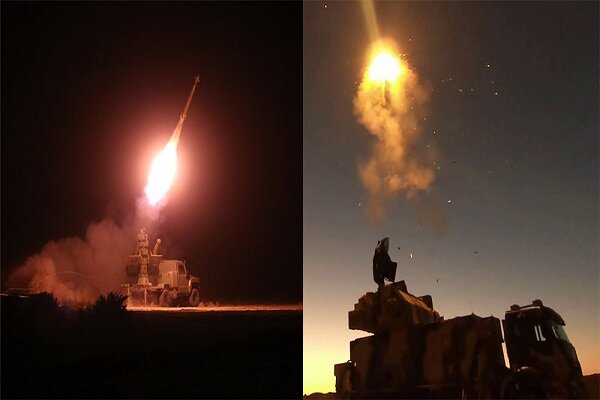انهدام پهپادهای حملهور توسط سامانههای بومی «مجید» و «دزفول» انهدام پهپادهای حملهور توسط سامانههای بومی «مجید» و «دزفول»