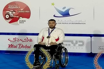 Iran sportsman snatches gold at Dubai 2023 GP