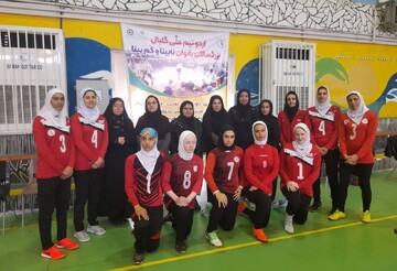 حضور ۱۰ ملی پوش در اردوی آمادگی گلبال بانوان نابینا