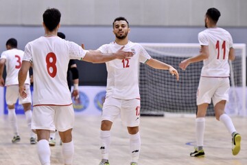 پیروزی تیم ملی فوتسال ایران مقابل تایلند در نیمه نخست