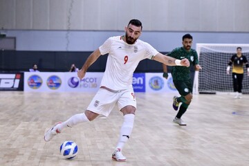 پیروزی یک نیمه‌ای تیم ملی فوتسال ایران برابر مصر