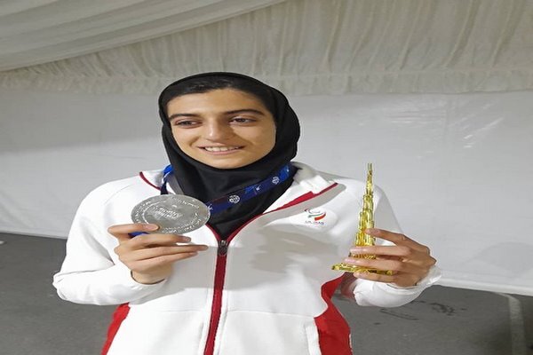 Iran sportswoman gets silver at Dubai 2023 GP