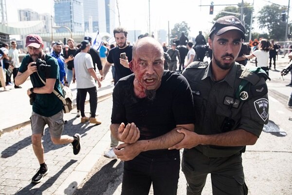 آشوب گسترده در اراضی اشغالی/ سرکوب مخالفان نتانیاهو+ فیلم وتصاویر