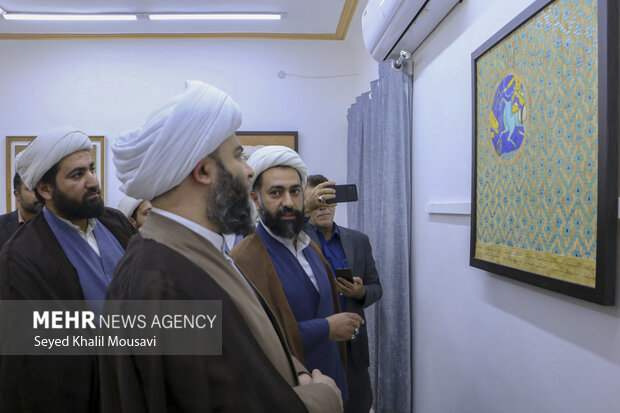 رونمایی ازتابلوی حجاب