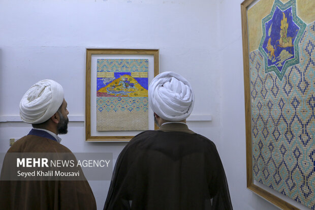 رونمایی ازتابلوی حجاب