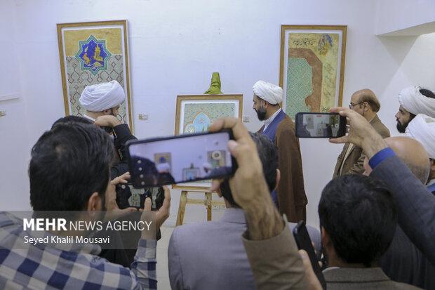 رونمایی ازتابلوی حجاب