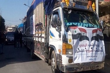 قافلة مساعدات يمنية ثانية تصل لمنكوبي زلزال سوريا