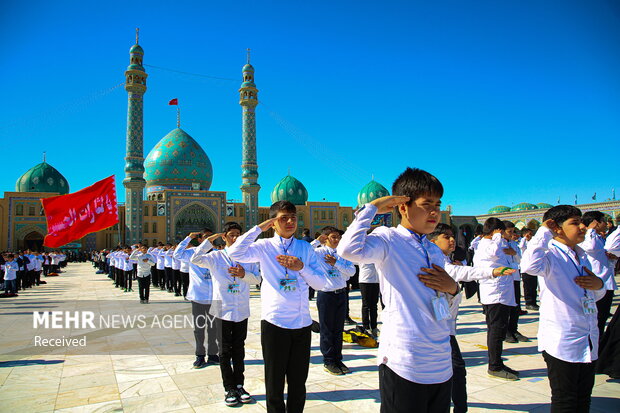 مسجد جمکران میں "سلام فرماندہ 2" کی ریکارڈنگ+تصاویر
