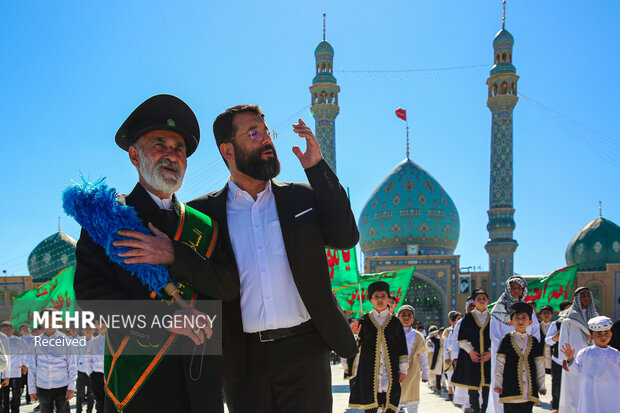مسجد جمکران میں "سلام فرماندہ 2" کی ریکارڈنگ+تصاویر
