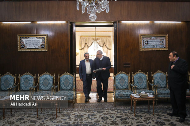 دیدار فرستاده ویژه پادشاه عمان با معاون اول رئیس جمهور