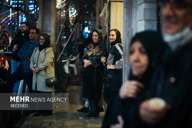 Nimeh Sha’aban celebration in east Tehran