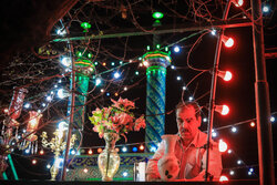 People of Yazd preparing for Mid-Sha'ban eve