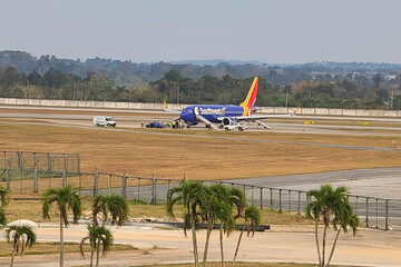 فرود اضطراری هواپیمای مسافربری پرواز کوبا به آمریکا
