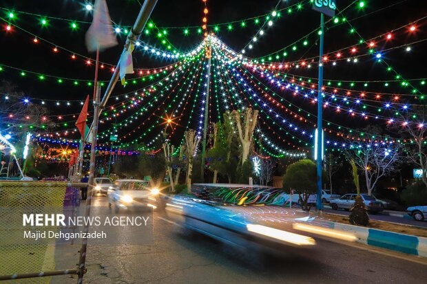 People of Yazd prapering for Mid-Sha'ban eve