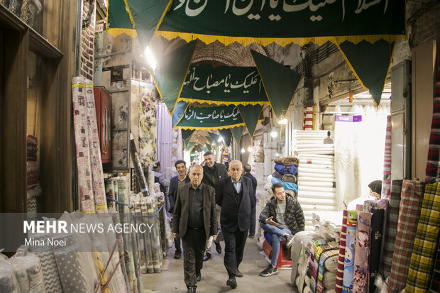 آذین بندی و تزیین شهر تبریز به مناسبت نیمه شعبان