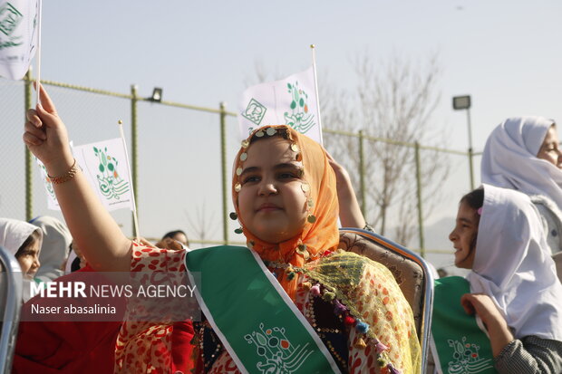 مراسم روز ملی درختکاری در سنندج