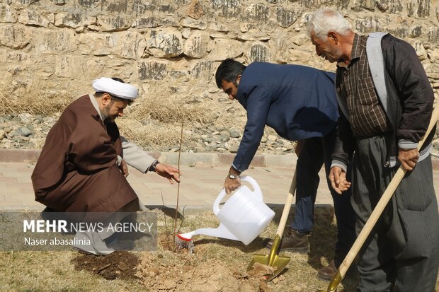 مراسم روز ملی درختکاری در سنندج