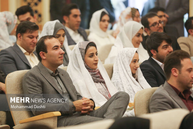 جشن ازدواج دانشجویی در اردبیل