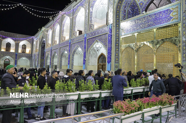 آئین افتتاح صحن انقلاب حرم مطهر رضوی