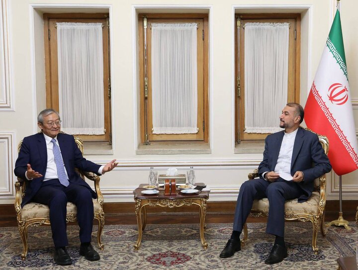 دبیرکل سازمان همکاری شانگهای با امیرعبداللهیان دیدار کرد دبیرکل سازمان همکاری شانگهای با امیرعبداللهیان دیدار کرد