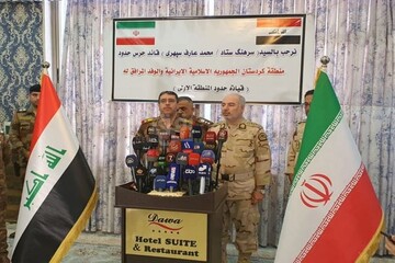 Senior Iran, Iraq border guard cmdrs hold security meeting