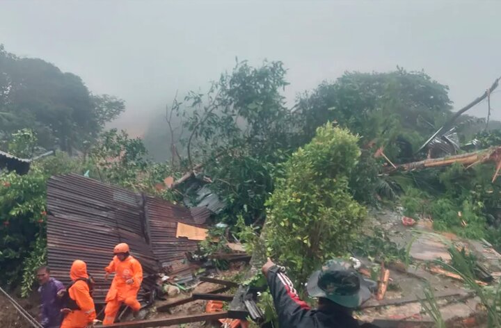 VIDEO: Seven killed by horrific Georgia landslide 