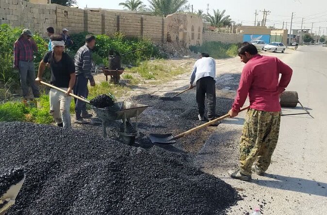 وضعیت معابر شهر شبانکاره بهبود می‌یابد