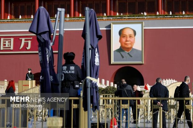 صحنه‌هایی از نشست‌های سیاسی چین