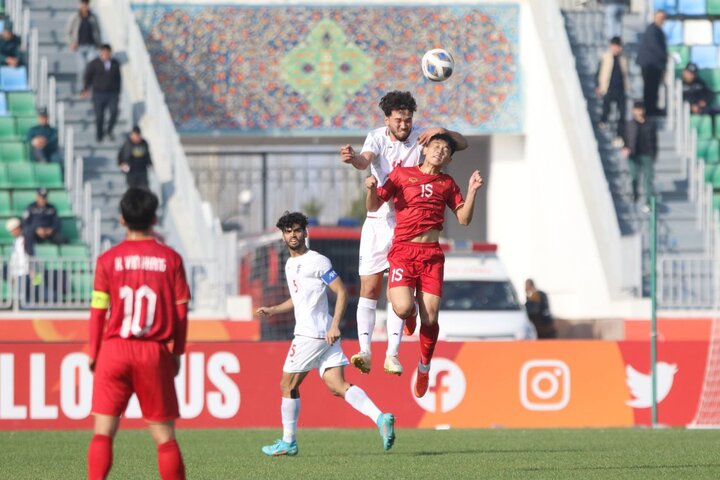 صعود جوانان ایران به مرحله بعد با پیروزی برابر ویتنام