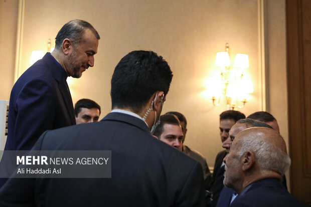 حسین امیر عبدالهیان وزیر امور خارجه کشورمان در همایش دیپلماسی مقاومت حضور دارد