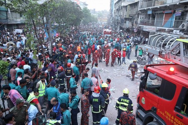 بنگلہ دیش میں دھماکہ 135جانبحق اور زخمی