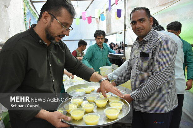 حال و هوای مسجد جمکران در شب نیمه شعبان