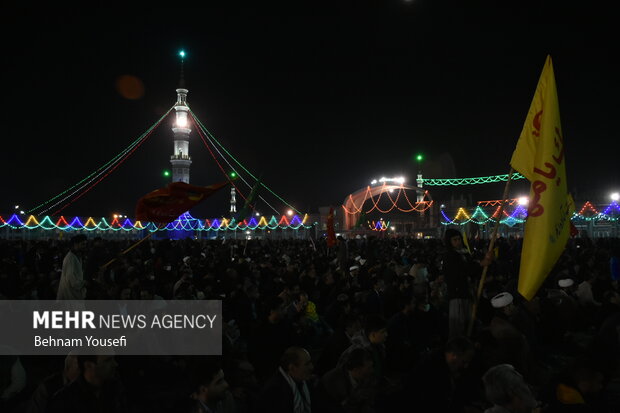 Jamkaran Mosque in Qom on Mid Sha'ban night