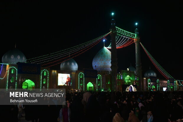 مسجد جمکران میں نیمه شعبان کا جشن جاری، تازہ ترین تصاویر
