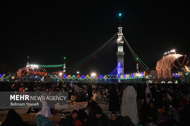 مسجد جمکران میں نیمه شعبان کا جشن جاری، تازہ ترین تصاویر
