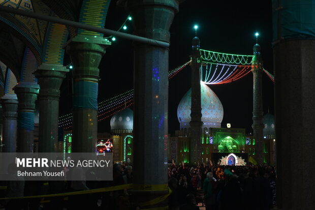 مسجد جمکران میں نیمه شعبان کا جشن جاری، تازہ ترین تصاویر
