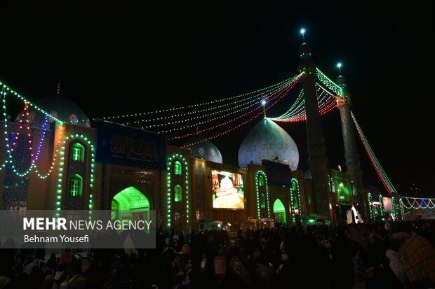 مسجد جمکران میں نیمه شعبان کا جشن جاری، تازہ ترین تصاویر
