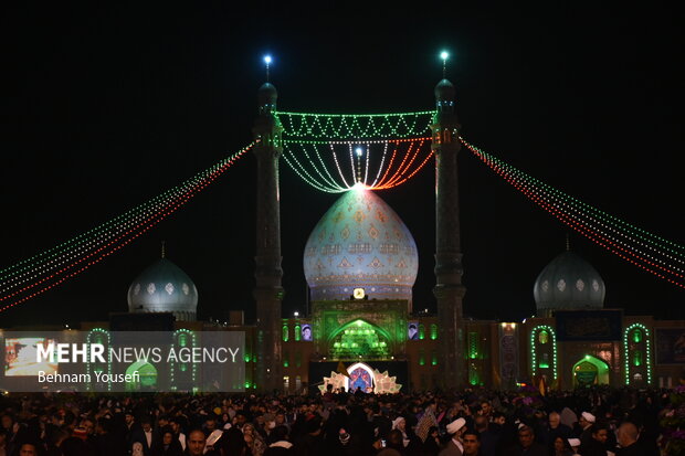 مسجد جمکران میں نیمه شعبان کا جشن جاری، تازہ ترین تصاویر
