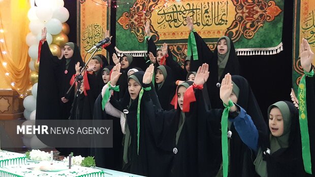 جشن شب میلاد امام زمان(عج) در مهدیه اردبیل