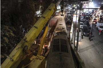 Two dead, 16 hurt in train accident in Egypt